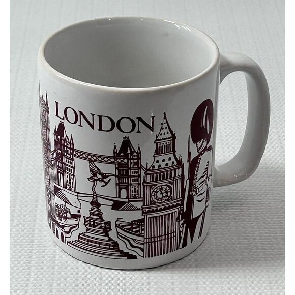 Tower Of London Coffee Mug, Kiln Craft, Staffordshire. Tower Bridge, Westminster - Picture 1 of 9